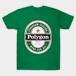 Polygon Beer Label T-Shirt